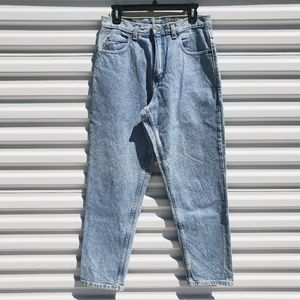 Vintage Eddie Bauer 90s tapered high rise jeans